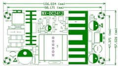 HADEX Napájecí zdroj-modul WX-DC2412,100-265VAC/24VDC 4A