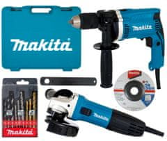 Makita Bruska GA5030R 730W + HP1631K DK0050X1