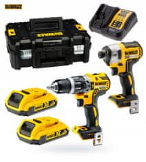 DeWalt COMBO 2 18V DCD796 DCF887 2x2Ah DCK266D2T