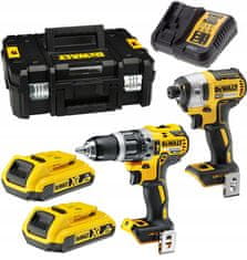 DeWalt COMBO 2 18V DCD796 DCF887 2x2Ah DCK266D2T