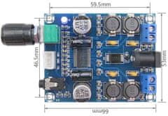 HADEX Zesilovač 2x45W, modul XH-M312 s TPA3118D2