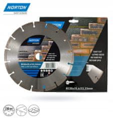 Norton Univerzální segment diamantového kotouče 230 mm 