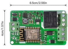 HADEX Modul relé wifi s ESP8266, napájení 7-30V