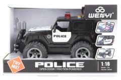 Jeep policie baterie