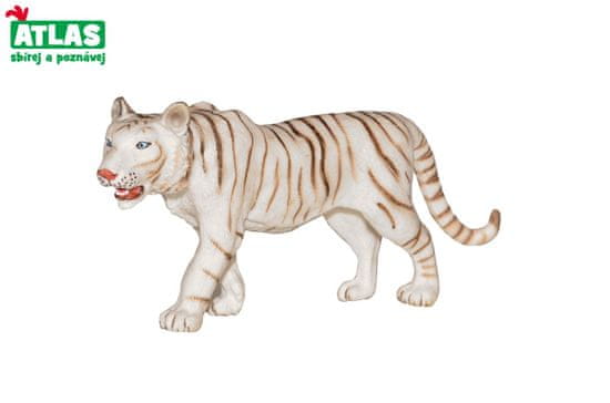 D - Figurka Tygr bílý 13 cm