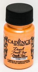 Cadence Metalická akrylová barva Dora Metalic - meruňková / 50 ml