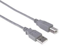 Kabel USB 2.0, A-B, 0.5m