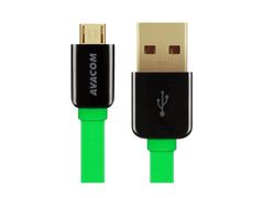 Avacom MIC-40G kabel USB - Micro USB, 40cm, zelená