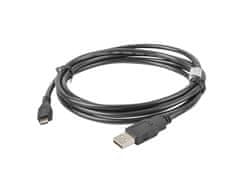 Lanberg Micro USB (M) na USB-A (M) 2.0 kabel 1,8m, černý