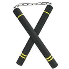 Northix Nunchaku pro trénink - černá 