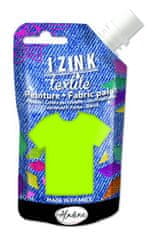 Aladine Textilní barva IZINK Textile - zelená, 80 ml