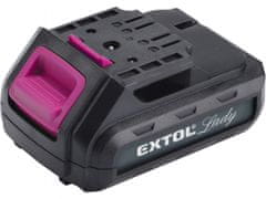 Extol Lady Baterie akumulátorová, 12V Li-ion, 1300mAh