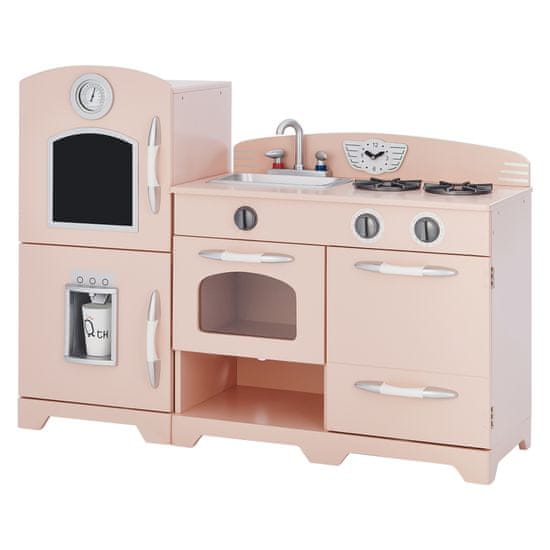 Teamson Teamson Kids - Little Chef Fairfield Retro Play Kitchen - růžová