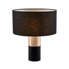 Teamson Stolní Lampa Ayden S Dotykovým Ovládáním, Stojací Světlo Se Senzorem Poklepání, Moderní Osvětlení V Černé Barvě Do Obývacího Pokoje, Ložnice Nebo Jídelny