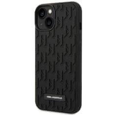 Karl Lagerfeld KLHCP14MRUPKLPK hard silikonové pouzdro iPhone 14 PLUS 6.7" black 3D Monogram