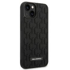 Karl Lagerfeld KLHCP14MRUPKLPK hard silikonové pouzdro iPhone 14 PLUS 6.7" black 3D Monogram