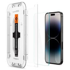 Spigen TEPELNÉ SKLO SPIGEN GLAS.TR "EZ FIT" 2BAL IPHONE 14 PRO CLEAR