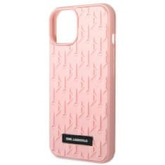 Karl Lagerfeld KLHCP14MRUPKLPP hard silikonové pouzdro iPhone 14 PLUS 6.7" pink 3D Monogram