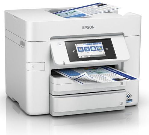 Tlačiareň Epson WorkForce Pro WF-C4810DTWF (C11CJ05403) farebná atramentová kancelária home office nízka spotreba