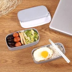 Northix Lunchbox, Bento Box - růžový 