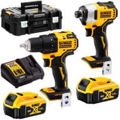 DeWalt COMBO 2 DCD708 + DCF809 2x5Ah DCK2061P2T