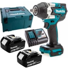 Makita Rázový utahovák 18V 1/2 700Nm 2x5Ah DTW700RTJ