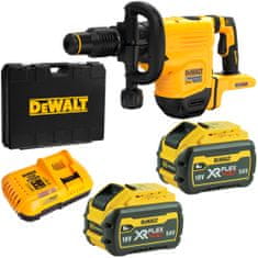 DeWalt Bourací kladivo 10,5J 54V 2x9Ah DCH832X2