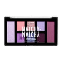 NYX Paletka očních stínů Matchy Matchy Monochromatic Palette (Lilac)