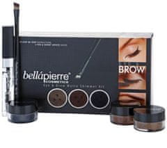 Bellapierre COSMETICS EYE & BROW MATTE SHIMMER KIT SADA NA OČI A OBOČÍ