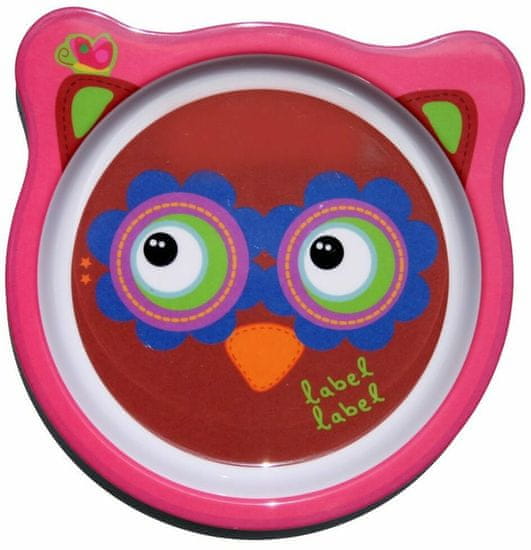 Label-Label - Friends Melamine Plates (Varianta: Owl Girls)