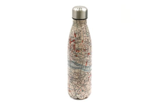 Sifcon Láhev na vodu CITY MAP, 500 ml, LONDON