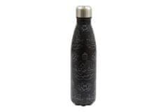 Sifcon Láhev na vodu BUDDHA, 500 ml, černá