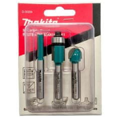 Makita Sada 3 fréz pro 6mm frézku D-30209