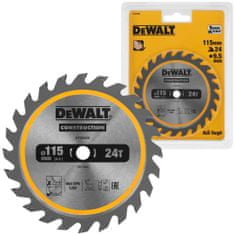 DeWalt Kotoučová pila na dřevo 115x9,5mm pro DCS571