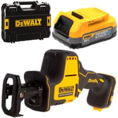 DeWalt 18V Powerstack vratná pila DCS369E1T