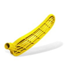 Florbalová hůl LIZARD 100 žlutá levá
