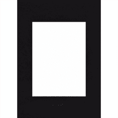 Hama pasparta černá, 40x60 cm