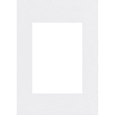 Hama pasparta arktická bílá, 20x30 cm