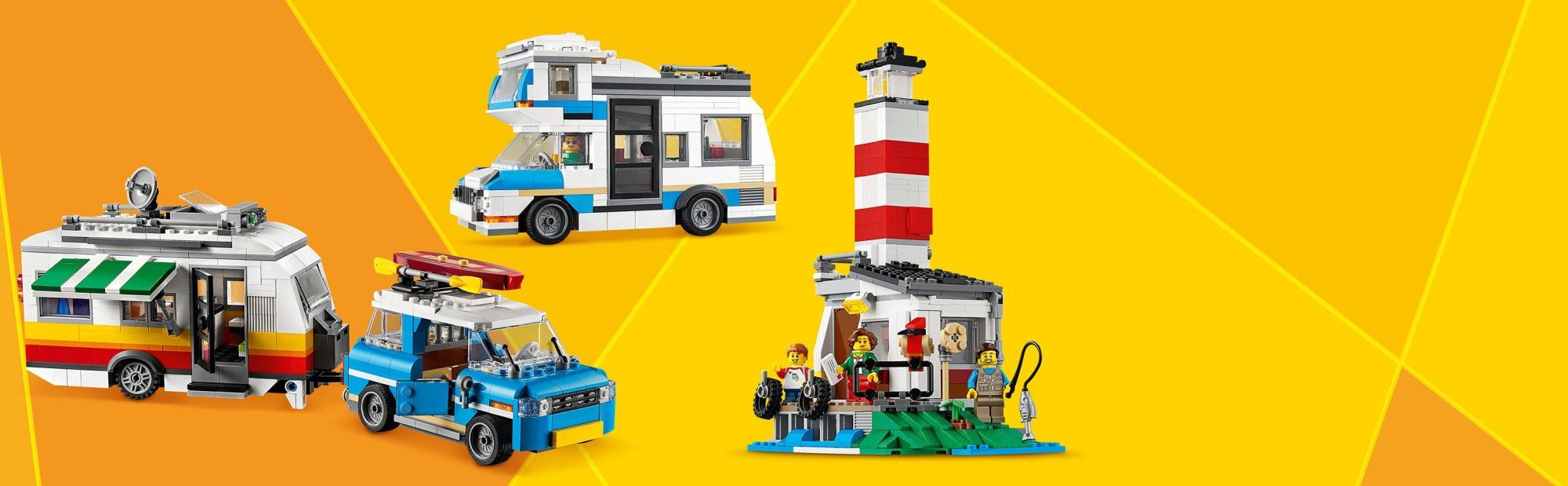 LEGO Creator 31108 Rodinná dovolená v karavanu