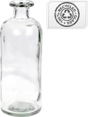H & L Skleněná váza Botle 27,5x10cm, 1,5L YE1000070