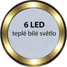 Digiphot Lupa na čtení s LED osvětlením (2x; 6x) HL-2018L