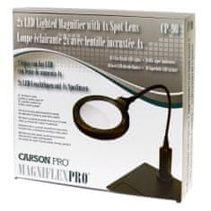 Carson MagniFlex Pro Stolní lupa s osvětlením (2x/4x) CP-90