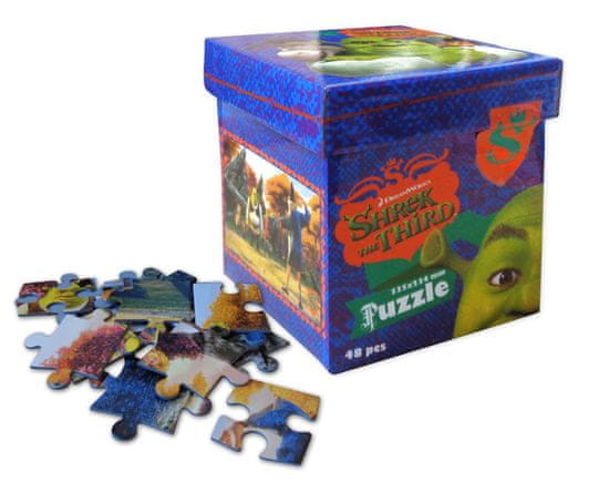 Růžová čajovna - PT Puzzle Shrek, 48 dílků