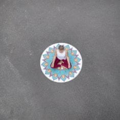 Kruhová podložka na jógu Mandala