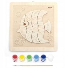 Viga Toys DIY Creativity Kit Painting R