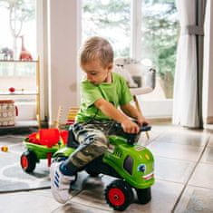 Falk FALK FALK Traktor Baby Claas Green s přívěsem