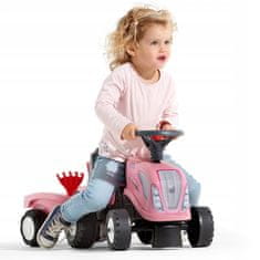 Falk FALK FALK Traktor Baby Girly New Holland Pink