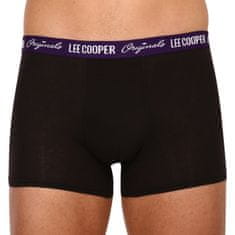 Lee Cooper 10PACK pánské boxerky černé (LCUBOX10P07-1951589) - velikost M