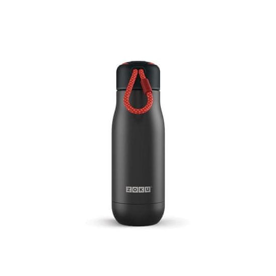 Zoku Zoku nerezová termoska 350ml, černá