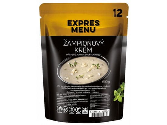 Expres Menu Expres Menu Žampionový krém 600g (2 porce)